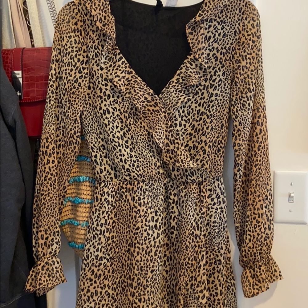 H&M print dress